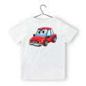 Camiseta Infantil Blanca Poliéster
