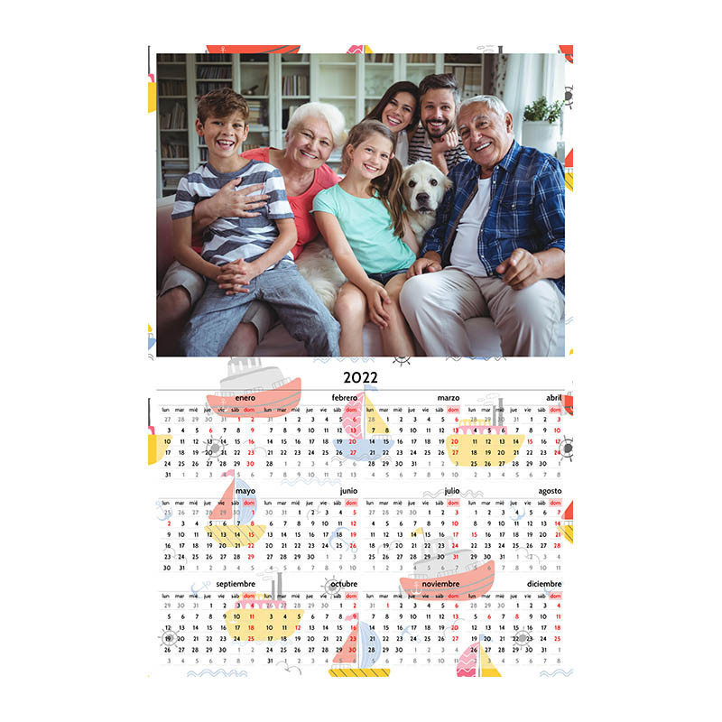 Calendario Póster A4