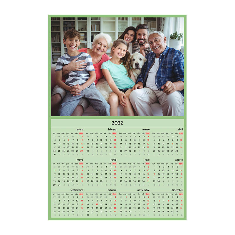 Calendario Póster A4